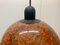 Mid-Century German Stained Glass Ceiling Lamp from Peill & Putzler 9