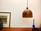 Mid-Century German Stained Glass Ceiling Lamp from Peill & Putzler 5