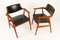 Danish Teak GM11 Dining Chairs by Svend Åge Eriksen for Glostrup, 1960s, Set of 8, Image 5