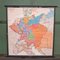 School Wall Map of Germany by Haach Hertzburg for Perthes Darmstadt, 1950s 1