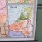School Wall Map of Central Europe by Dr. W. Trillmich for Westermann Verlag, 1960s, Image 2