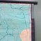 Vintage College World Map by Perthes Darmstadt, 1950s, Image 3