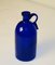 Blue Bottle with Profiled & Polished Edge Attributed to Vittorio Zecchin for A.VE.M, 1940s 3