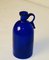 Botella azul con borde perfilado y pulido atribuida a Vittorio Zecchin para A.VE.M, años 40, Imagen 7