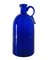 Botella azul con borde perfilado y pulido atribuida a Vittorio Zecchin para A.VE.M, años 40, Imagen 1