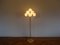 Swiss Brass Floor Lamp by Max Bill for Temde, 1960s, Image 1