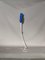 White Blue Floor Lamp, 1960s, Image 4