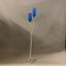 White Blue Floor Lamp, 1960s 3