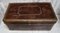 Antike georgische Kommode oder Truhe aus verziertem Pergament und Kampferholz mit Verzierungen 2