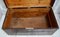 Antique Georgian Studded Vellum and Camphor Wood Chest or Trunk 6