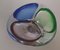 Murano Glass Bowl with 3 Openings, 1960s 4