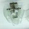 Mid-Century Torciglione Murano Glass Sconces from Mazzega, Set of 2 2