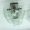 Mid-Century Torciglione Murano Glass Sconces from Mazzega, Set of 2, Image 2