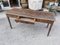 Antique Italian Lacquered Pinewood Dining Table, Image 2