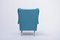 Mid-Century Blue Senior Lounge Chair by Marco Zanuso for Arflex, 1950s, Image 5