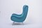 Mid-Century Blue Senior Lounge Chair by Marco Zanuso for Arflex, 1950s 6