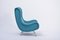Mid-Century Blue Senior Lounge Chair by Marco Zanuso for Arflex, 1950s, Image 7