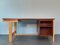 Vintage Scandinavian Oak and Mahogany Desk by Hans J. Wegner for Getama, 1960s 3