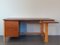 Vintage Scandinavian Oak and Mahogany Desk by Hans J. Wegner for Getama, 1960s 2