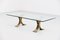 French Bronze Sculptural Coffee Table, 1970s 4