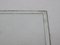 Large Art Deco French Chrome-Plated Wooden Picture Frame 25