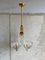 Lámpara de techo Art Déco de latón de Ercole Barovier para Barovier & Toso, años 30, Imagen 11