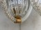 Lampada da soffitto Art Déco in ottone di Ercole Barovier per Barovier & Toso, anni '30, Immagine 21