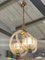 Lámpara de techo Art Déco de latón de Ercole Barovier para Barovier & Toso, años 30, Imagen 2
