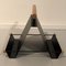 Magazine Rack in Iron and Wood, Italy, 1980s 1