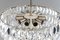 Nickel-Plated Crystal Chandelier from Bakalowits & Söhne, 1960s 8