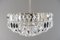 Nickel-Plated Crystal Chandelier from Bakalowits & Söhne, 1960s 3