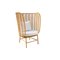 Rattan Armchair from VR, Image 1