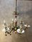 Art Deco Bronze and Porcelain Chandelier, 1920s 17