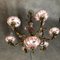 Art Deco Bronze and Porcelain Chandelier, 1920s 13