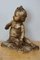 Antike Plaster Sitting Child Skulptur, 1900er 5