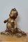 Antike Plaster Sitting Child Skulptur, 1900er 9