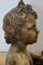 Antike Plaster Sitting Child Skulptur, 1900er 12