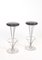 Mid-Century Patinated Leather Barstools by Piet Hein for Fritz Hansen, 1960s, Set of 2, Image 2