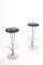 Mid-Century Patinated Leather Barstools by Piet Hein for Fritz Hansen, 1960s, Set of 2 5