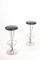 Mid-Century Patinated Leather Barstools by Piet Hein for Fritz Hansen, 1960s, Set of 2, Image 5