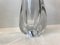 Scandinavian Crystal Vase by Nils Landberg for Orrefors, 1950s, Image 6