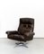 Cow Leather DS-31 Lounge Chair & Ottoman from de Sede, 1970s, Set of 2 13