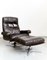 Cow Leather DS-31 Lounge Chair & Ottoman from de Sede, 1970s, Set of 2 14