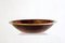Large Bowl in Faux Tortoise Acrylic Glass and Brass, Italy, 1970s 2