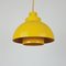 Yellow Minisol Pendant Lamp by K Kewo for Nordisk Solar, 1960s 6