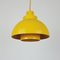 Yellow Minisol Pendant Lamp by K Kewo for Nordisk Solar, 1960s, Image 6