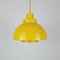 Yellow Minisol Pendant Lamp by K Kewo for Nordisk Solar, 1960s, Image 3