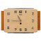 Art Deco Wall Clock from Junghaus, Germany, 1930s, Imagen 1