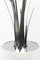 Reeds Table Lamp in Chromed Metal and Alabaster, 1980s 4