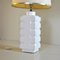 White Ceramic Table Lamp, 1960s, Image 8